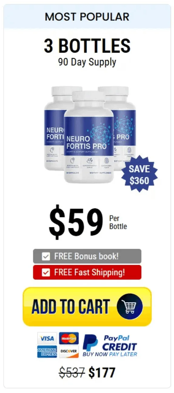Neuro Fortis Pro-3-bottle